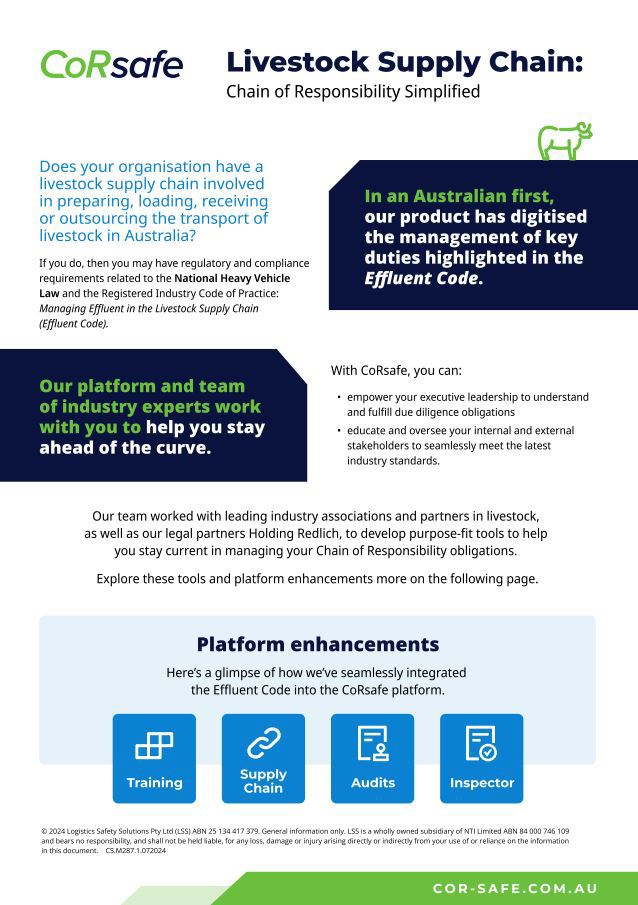 Livestock Supply Chain Simplified