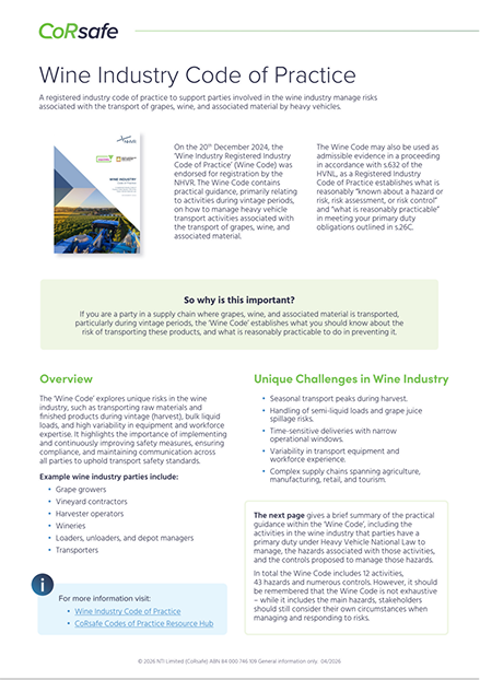 Understanding The Wine Industry Code
